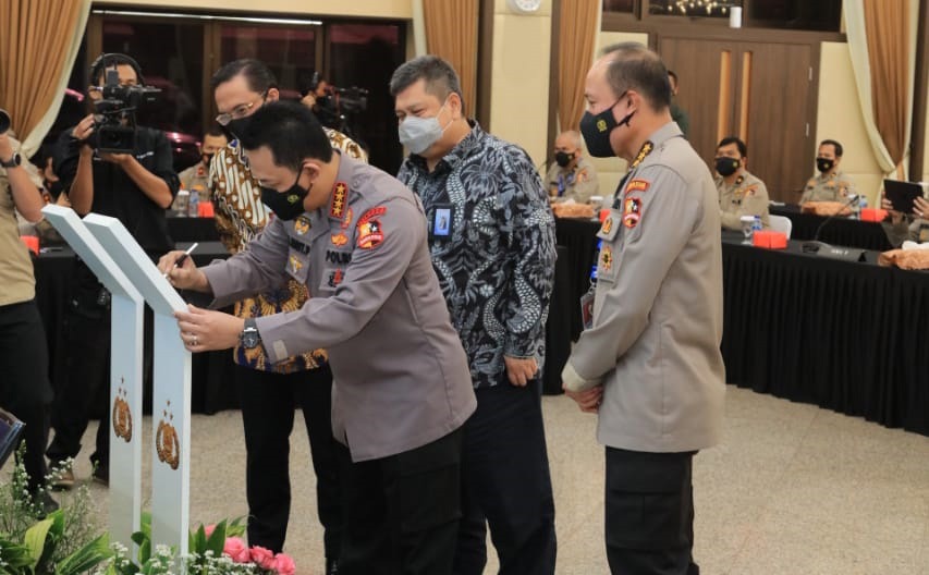 Wujudkan Transparansi, Kapolri Launcing Aplikasi Dumas Presisi 